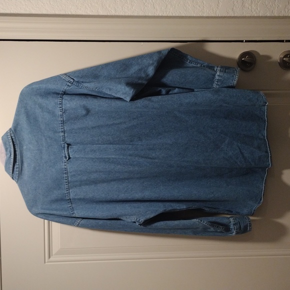 Chap by Ralph Lauren Men's XL denim button down shirt - Picture 5 of 7